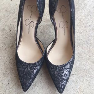 Jessica Simpson like new point toe heels